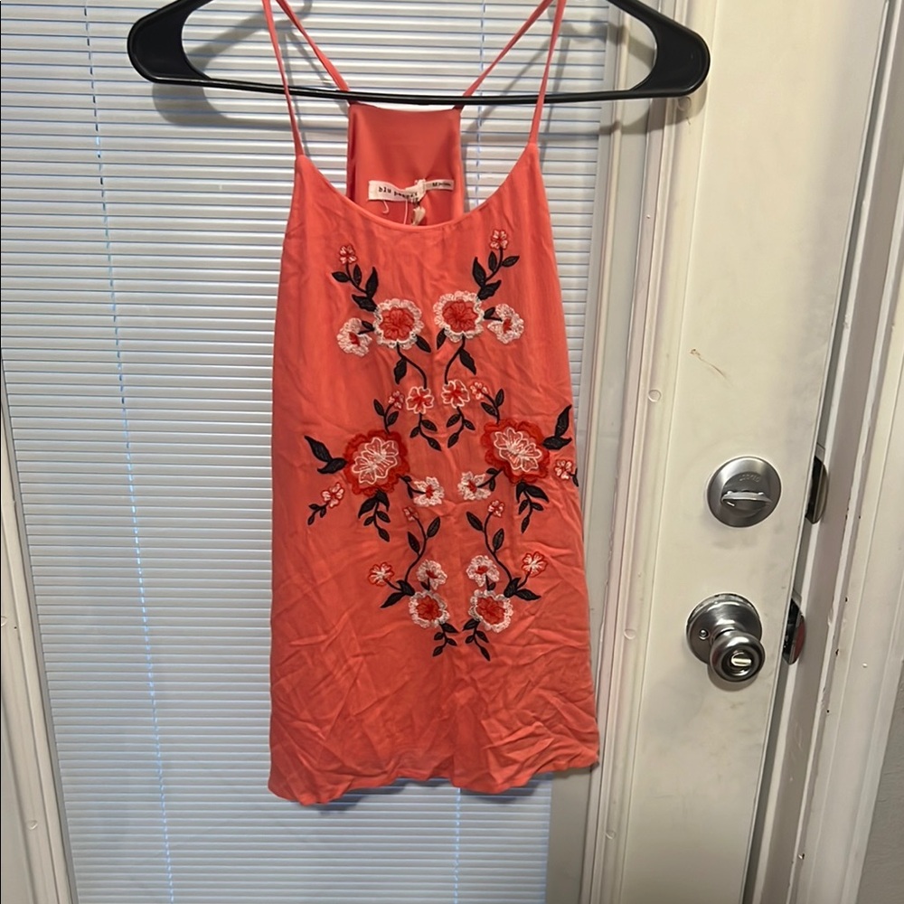 Blu Pepper Pink Graphic Sleeveless Camisole